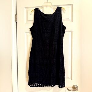 Tiana B. Black Lace Dress size XL